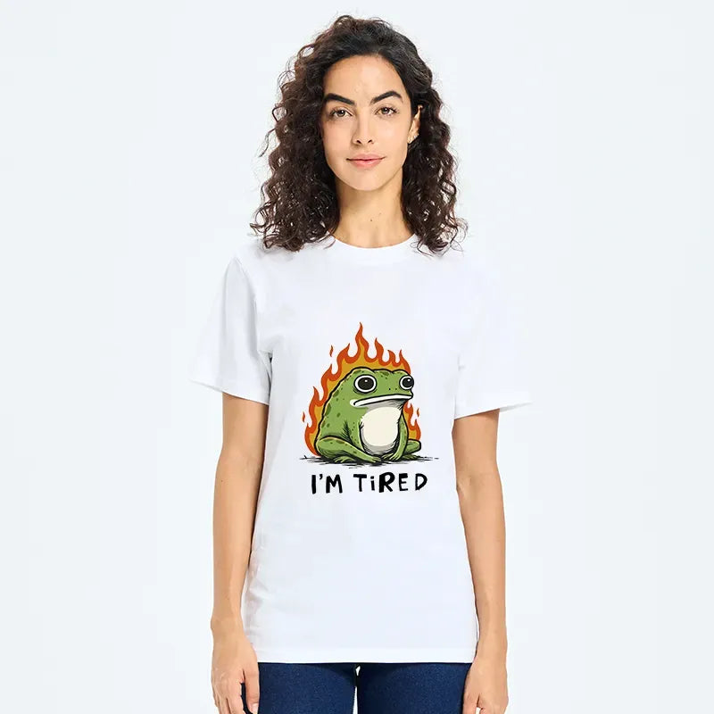 Kyoto-Lion Tired Frog Japan Classic T-Shirt