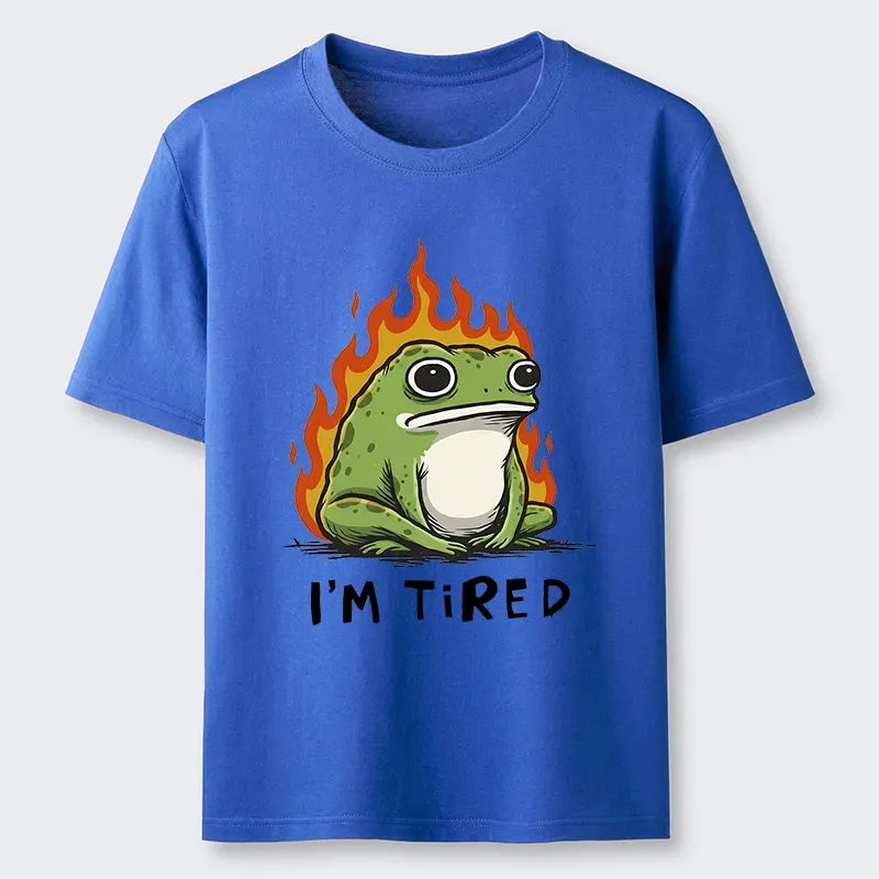 Vintage Japan Tired Frog Premium T-Shirt