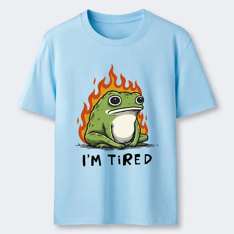 Funny Tired Frog Gift Idea for Him