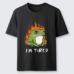 Kyoto-Lion Tired Frog Japan Classic T-Shirt