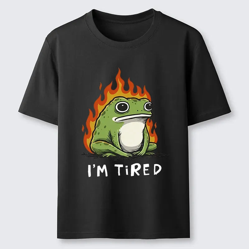 Kyoto-Lion Tired Frog Japan Classic T-Shirt