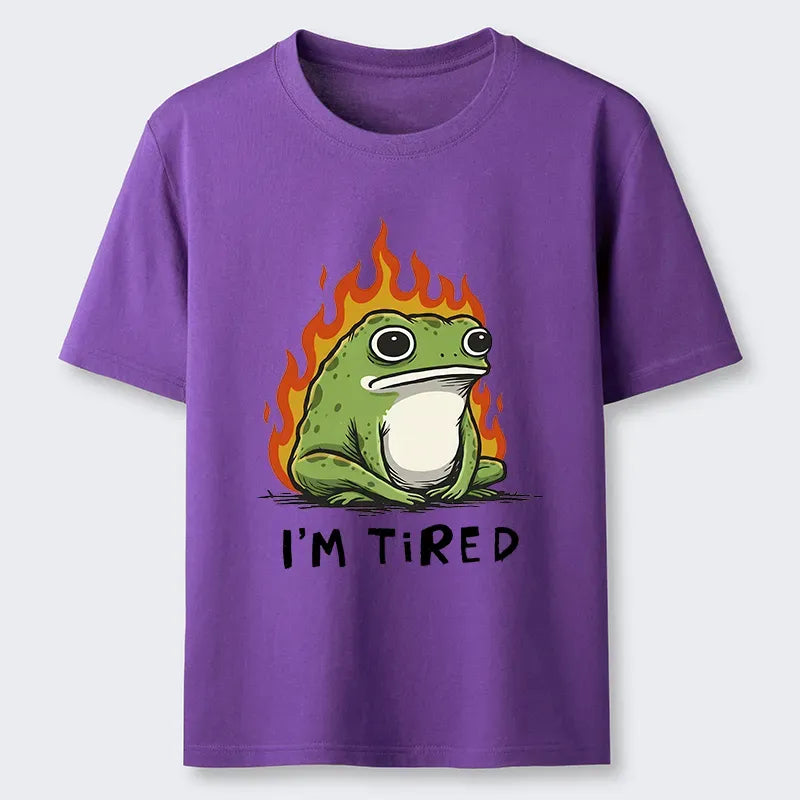 Vintage Japan Tired Frog Premium T-Shirt