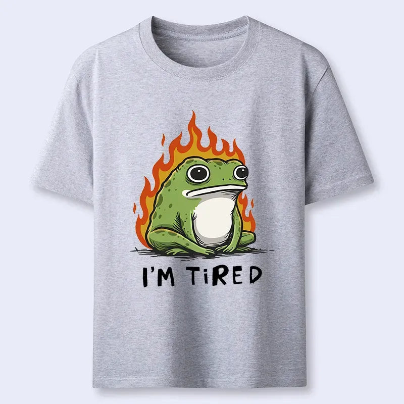 Funny Tired Frog Gift Idea for Him