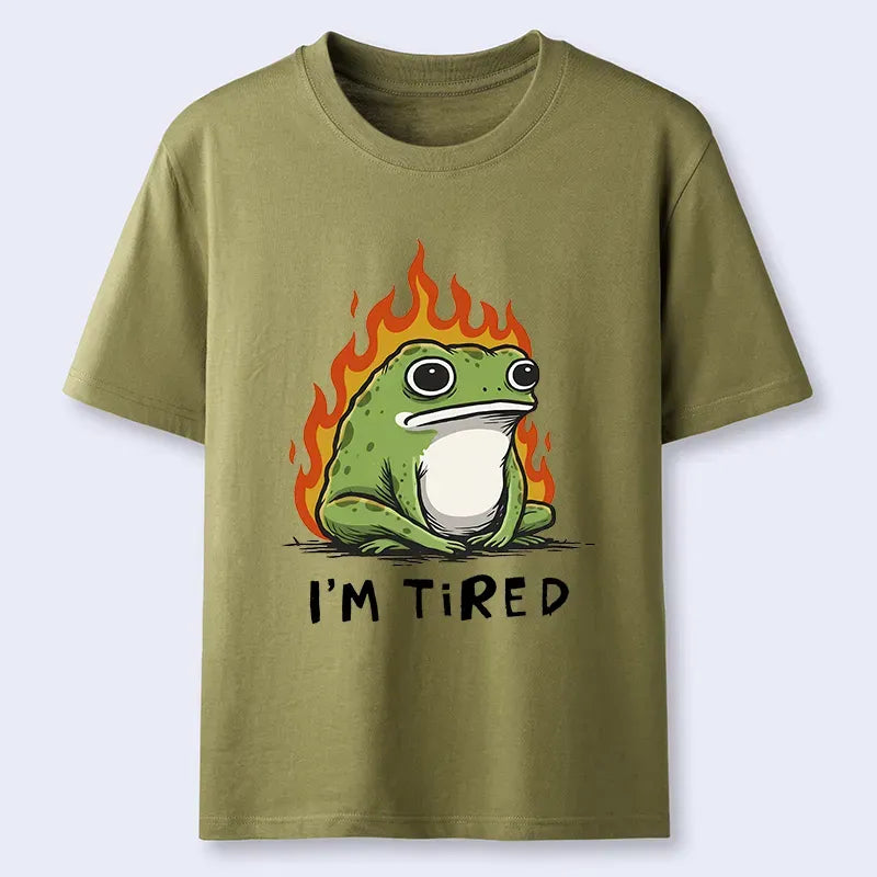 Funny Tired Frog Gift Idea for Him