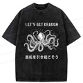 Kyoto-Lion Funny Octopus£ºLet¡¯s Get Kraken Washed T-Shirt