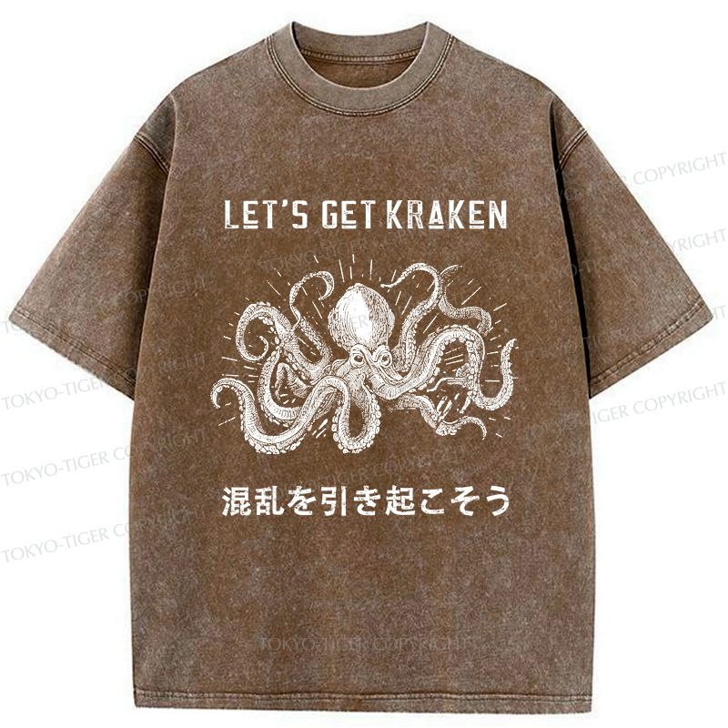 Funny Octopus T-Shirt for Daily Wear