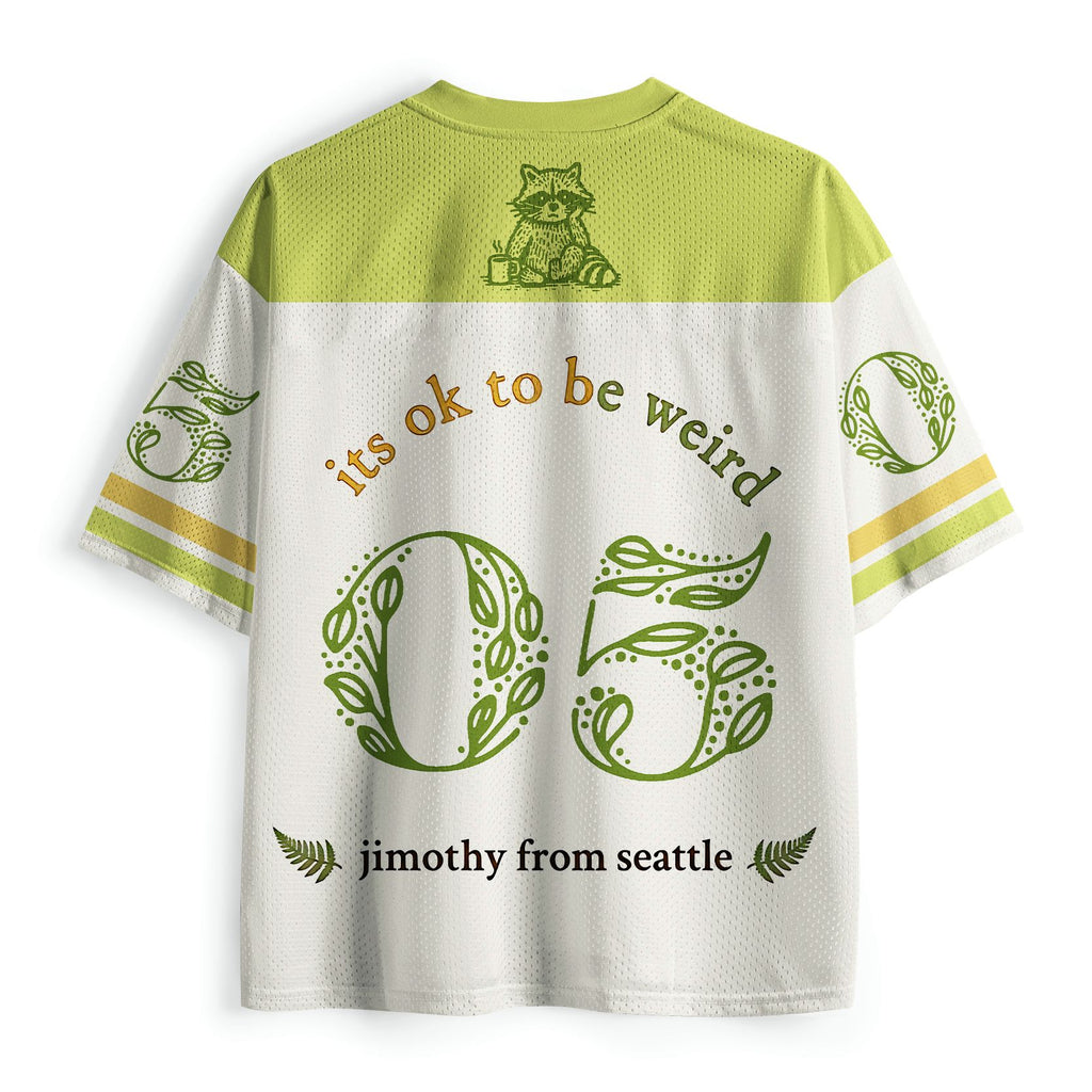 Japanese Style Raccoon Mesh Jersey for Fitness