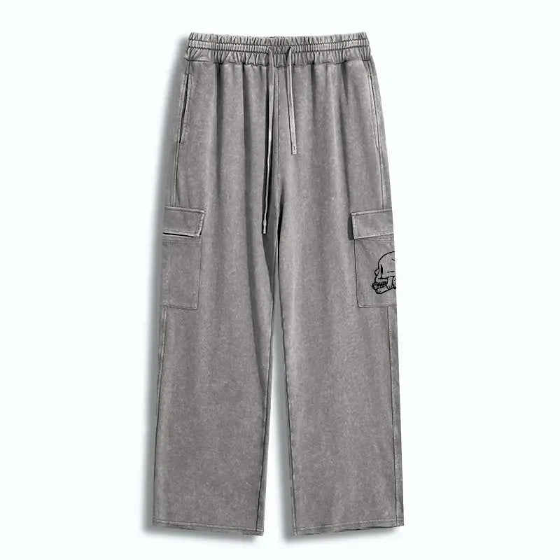 Japanese Funny Cat Sweatpants for Daily Wear