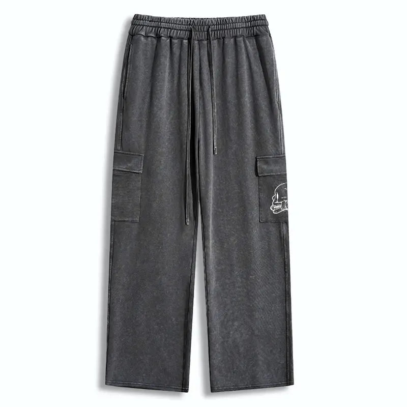 Funny Cat Eating Fish Sweatpants for Vacation