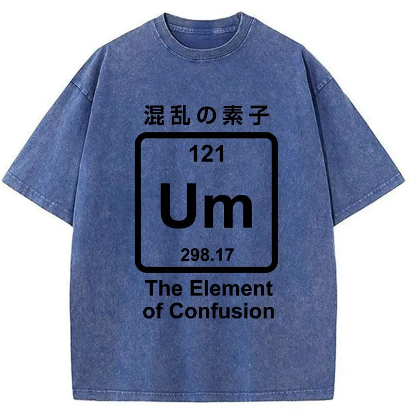 Kyoto-Lion The Element Of Confusion Washed T-Shirt