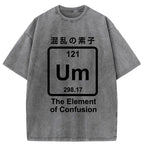 japanese unisex cotton washed t-shirt