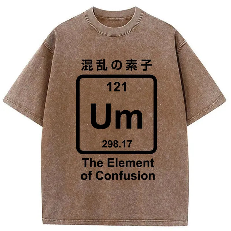 Kyoto-Lion The Element Of Confusion Washed T-Shirt