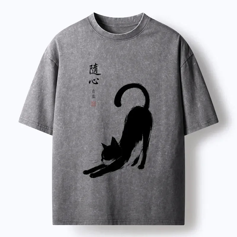 Kyoto Lion Cat Tee with Free Shipping