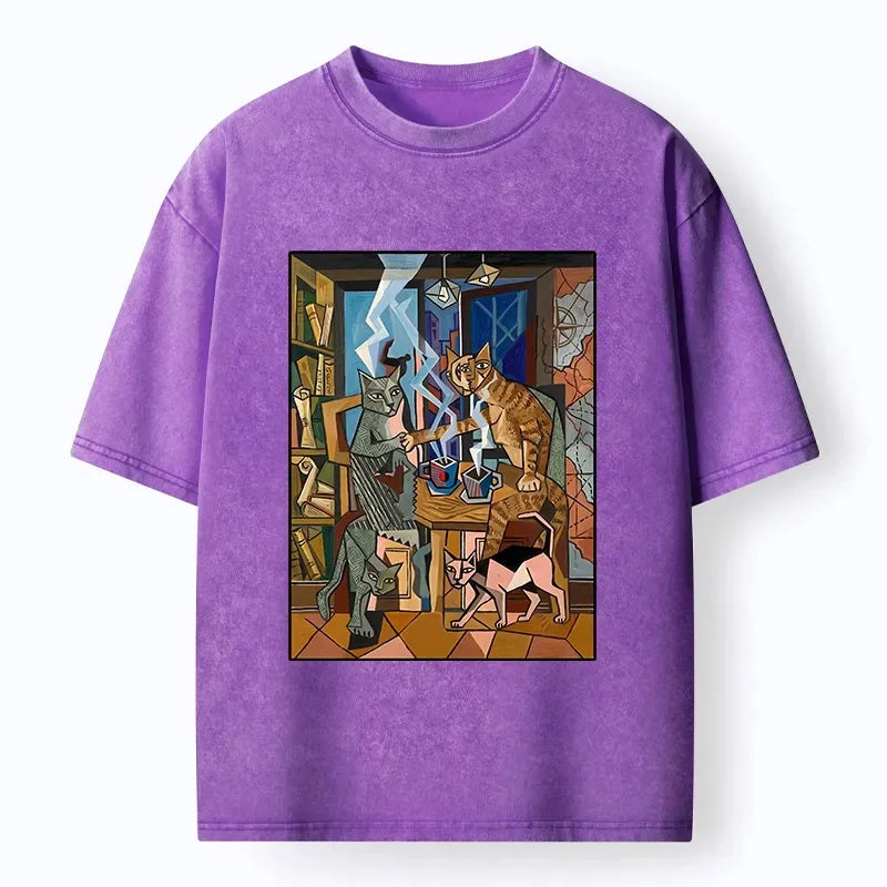 japanese coffee cat shirt best seller