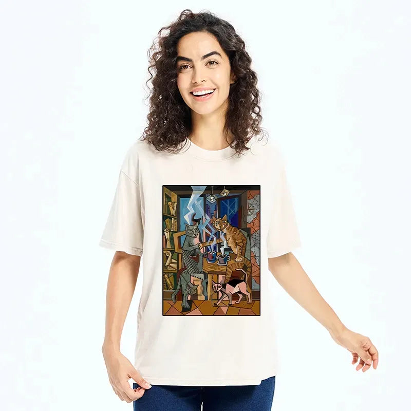 japanese coffee cat shirt best seller