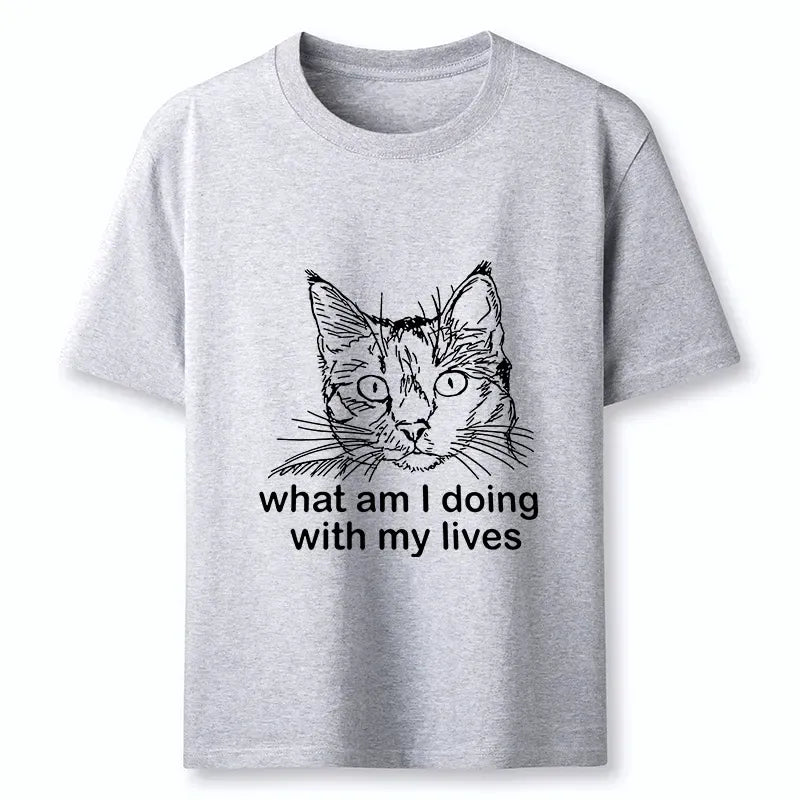 Confused Cat Japanese Classic T-Shirt