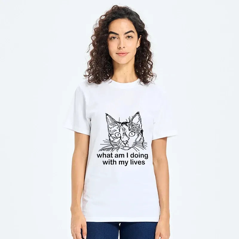 Trending Kyoto Cat Daily Wear Tee