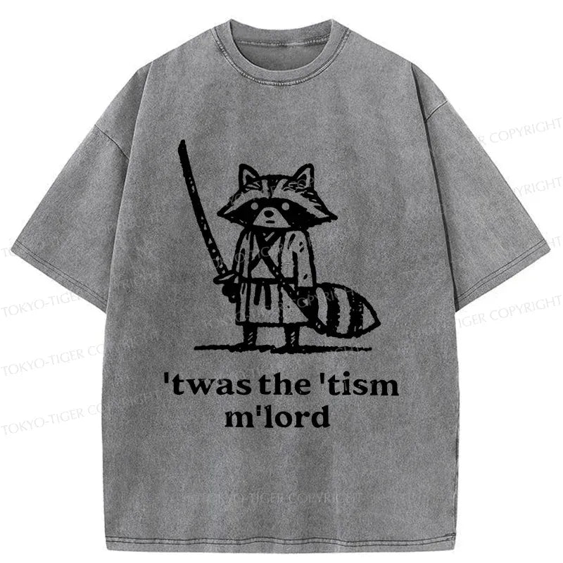 Unisex Samurai Raccoon T-Shirt for Streetwear