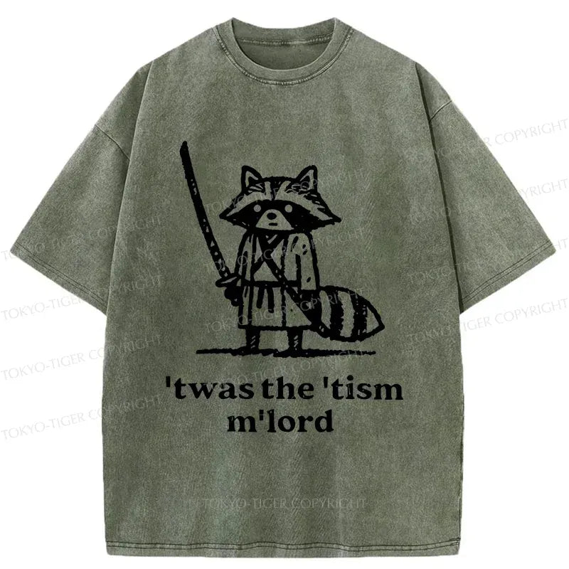 Japanese Vintage Samurai Raccoon T-Shirt