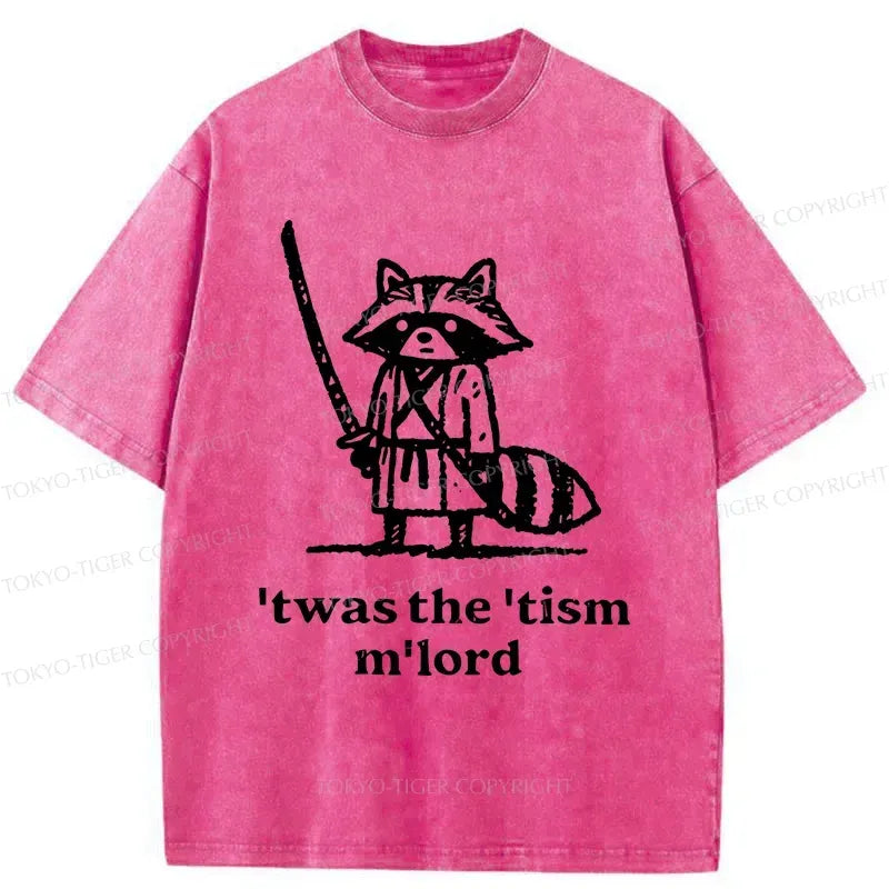 Unisex Samurai Raccoon T-Shirt for Streetwear