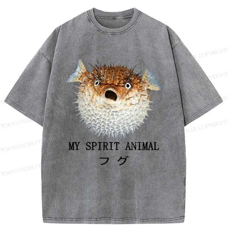 kyoto lion washed tee free shipping