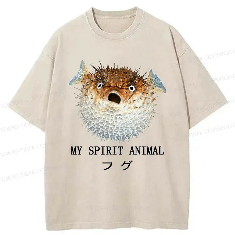grumpy pufferfish japanese t-shirt gift