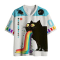 Funny Cat Mesh Jersey for Cosplay