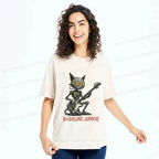 Vintage Japanese streetwear t-shirt for summer