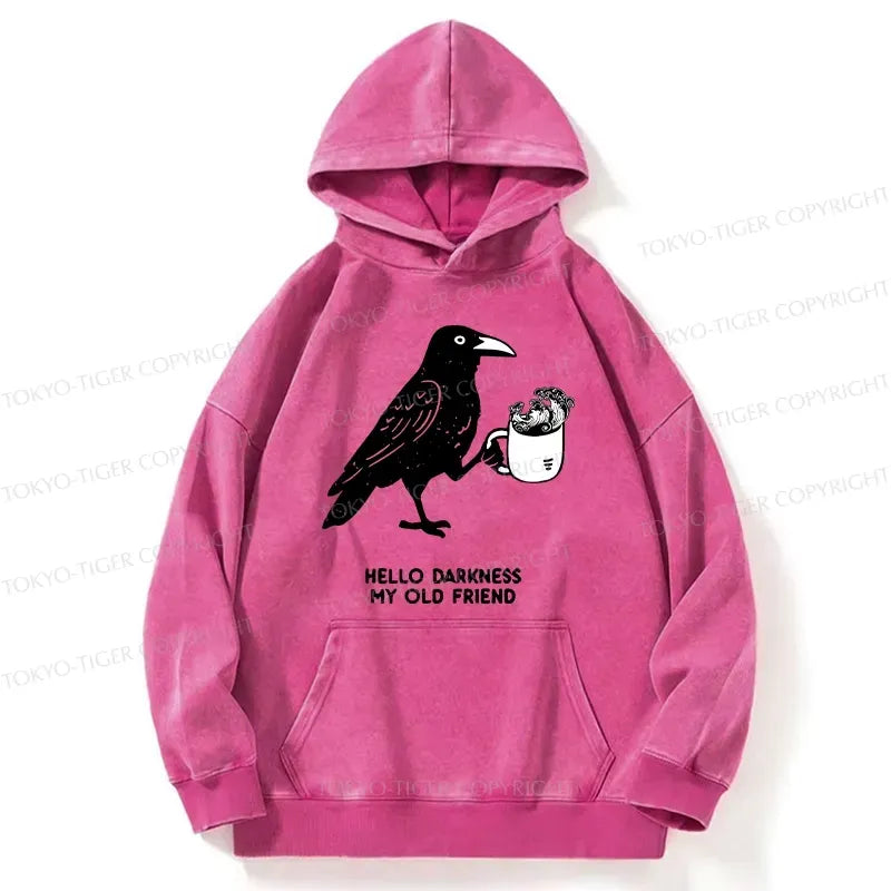 japanese washed hoodie for daily wear