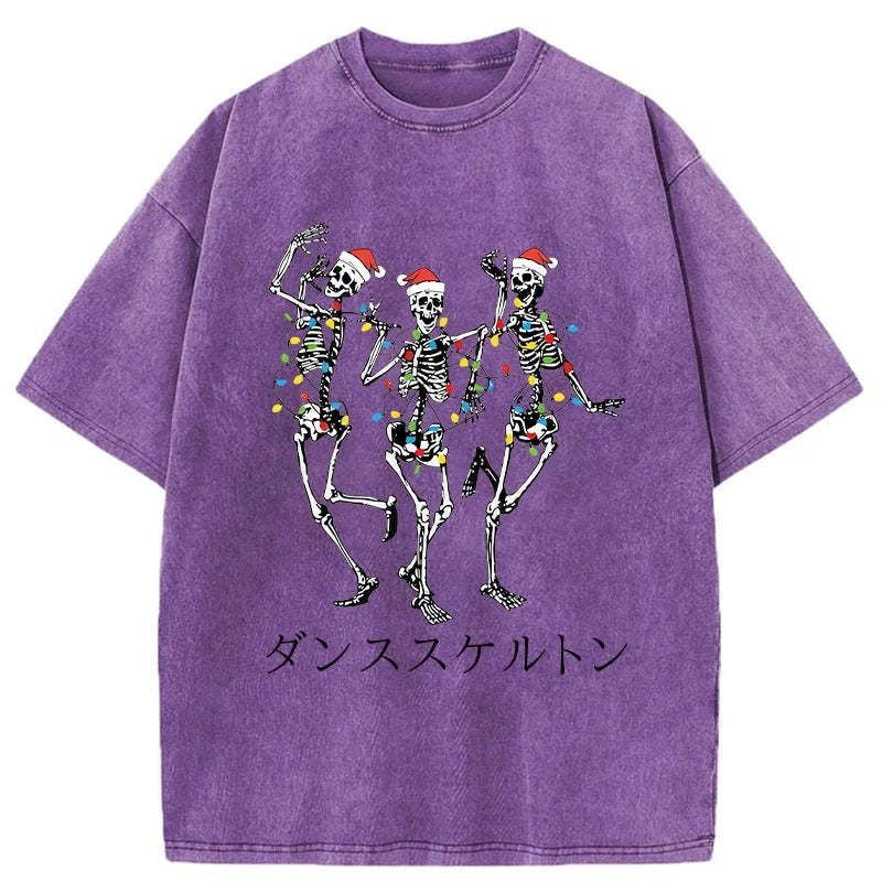washed unisex t-shirt for holiday gift