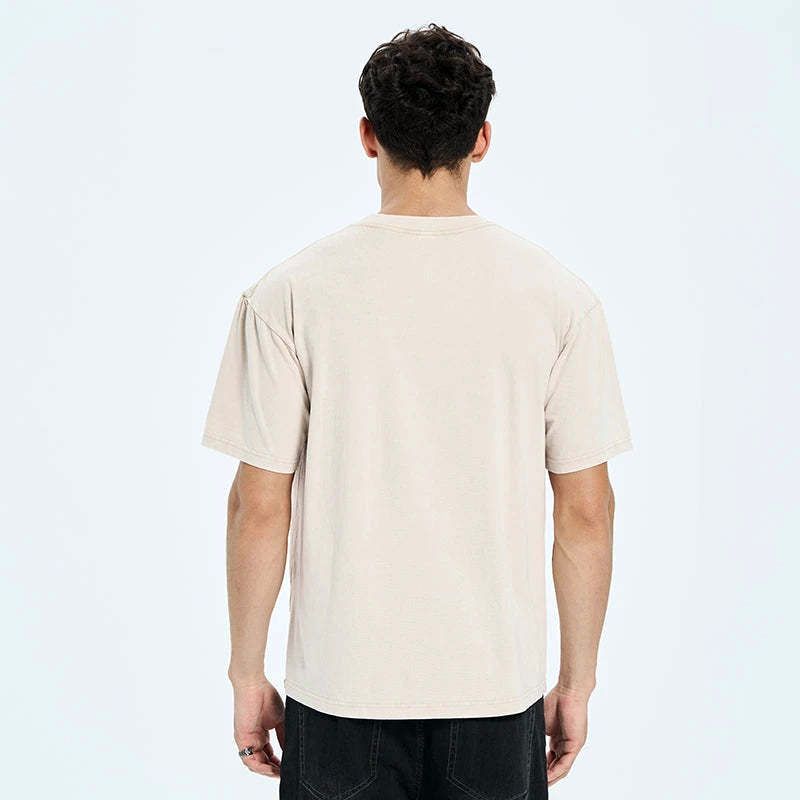 Kyoto-Lion Skeleton Dancing Christmas Washed T-Shirt