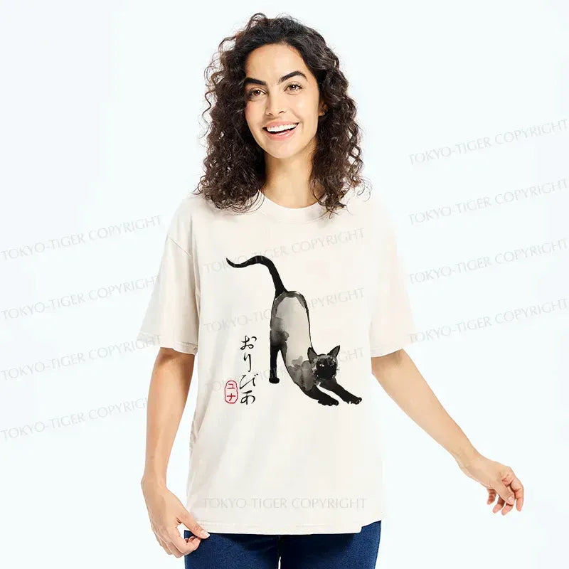 Soft Siamese Cat Shirt for Gift Idea