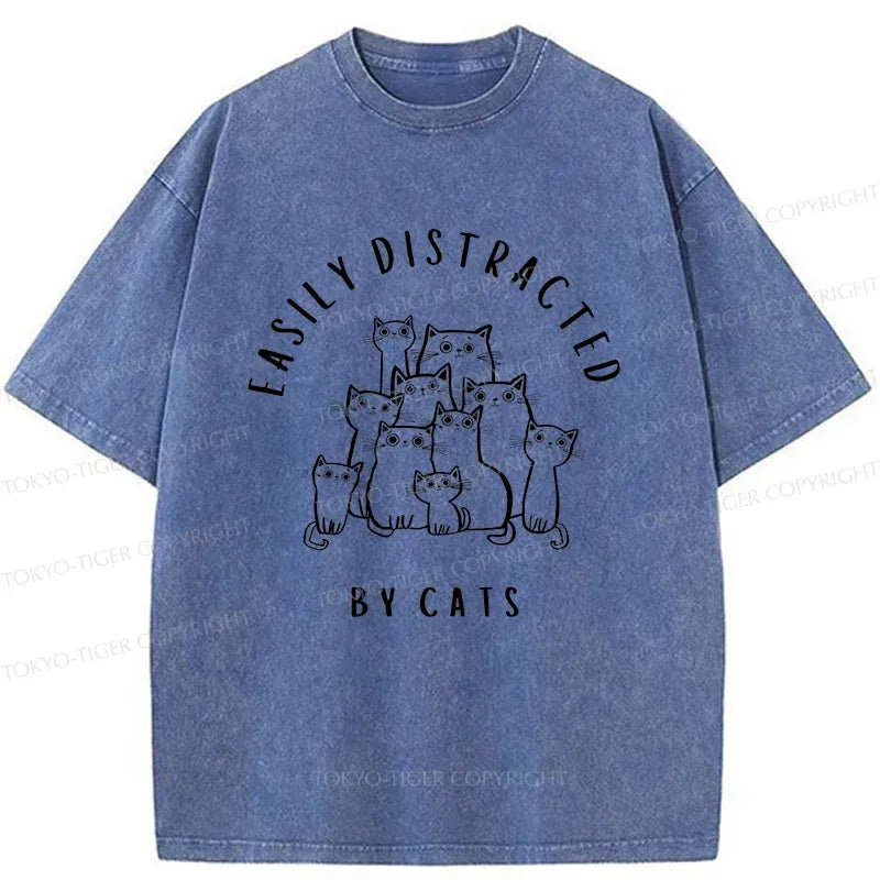 Vintage Japanese Cat T-Shirt Gift for Him