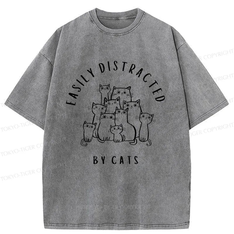 Vintage Japanese Cat T-Shirt Gift for Him