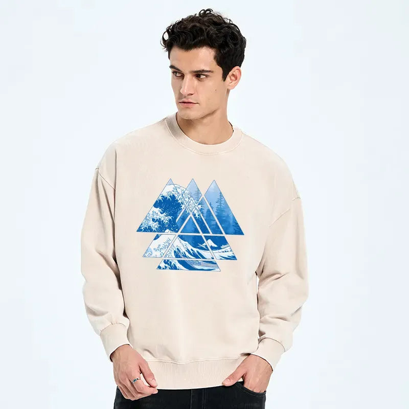 japanese ukiyo-e sweatshirt for men