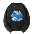 Kyoto-Lion The Great Wave Washed Sweatshirt