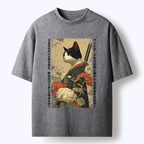 Unisex Japanese Floral T-Shirt On Sale