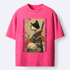 Floral Samurai Washed Tee Best Seller