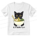 Cute Ramen Cat Vintage V-Neck Tee