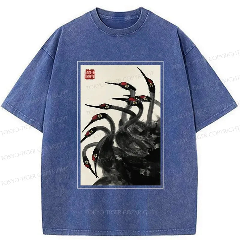 Vintage Washed T-Shirt for Daily Wear