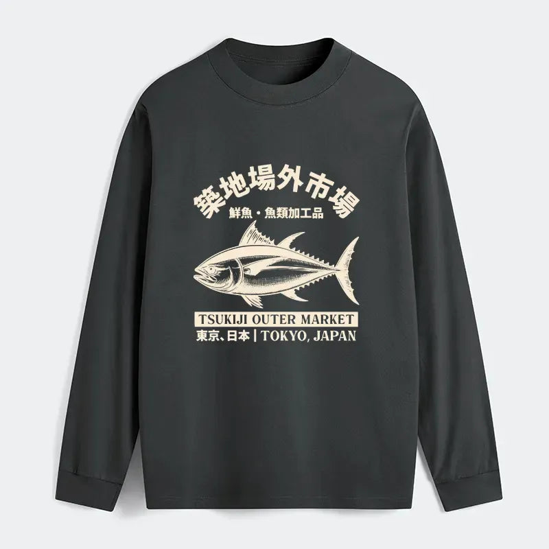 Japanese vintage long sleeve shirt