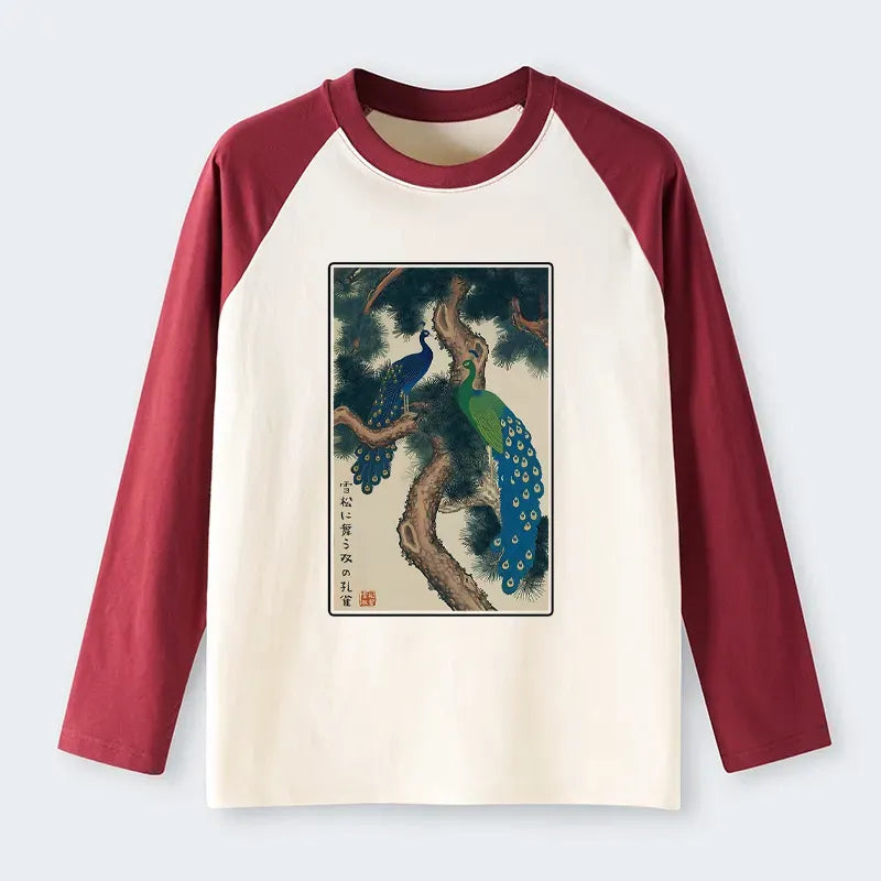 Kyoto-Lion Snowy Pines Shirt Gift Idea