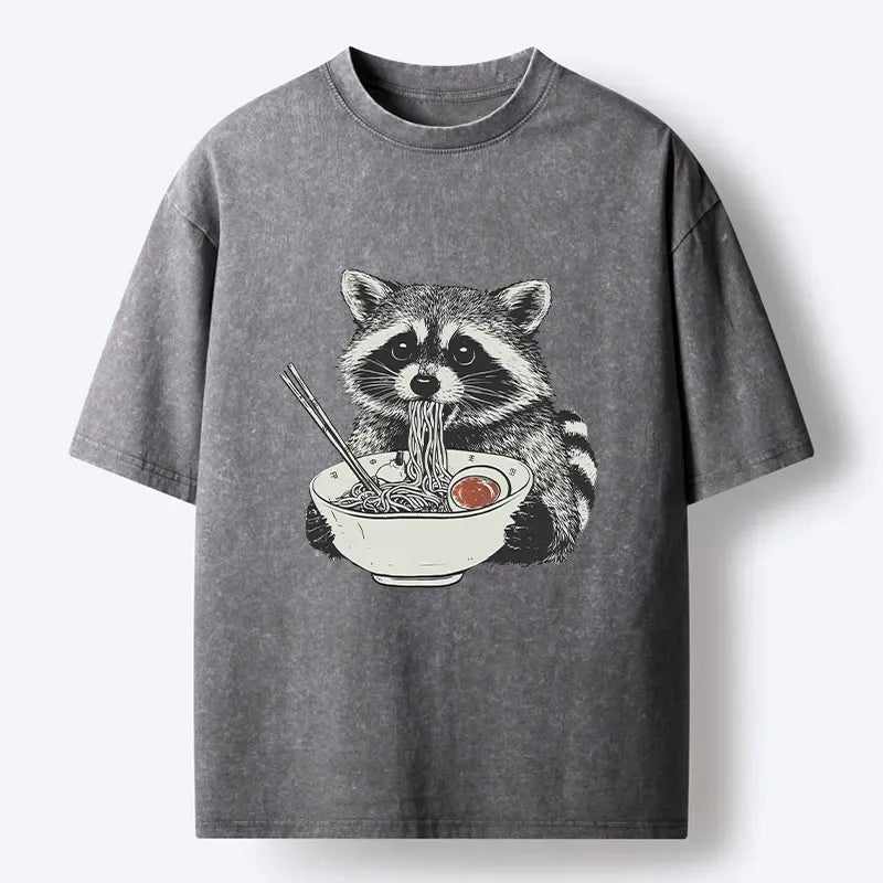 washed unisex tee for streetwear fashion