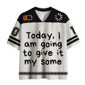 Funny Sarcastic Mesh Jersey for Sports