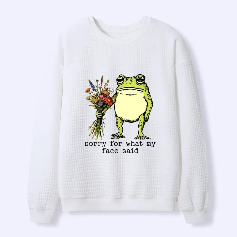 Funny Kyoto Frog Sweatshirt with Free Shipping