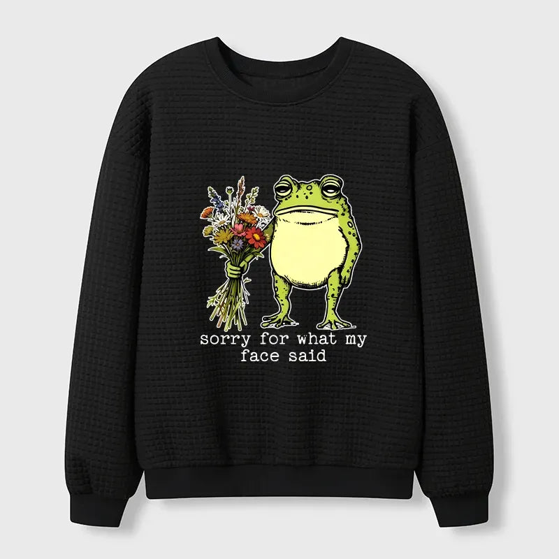 Funny Kyoto Frog Sweatshirt with Free Shipping