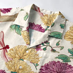 Vintage Chrysanthemum Hawaiian Shirt on Sale