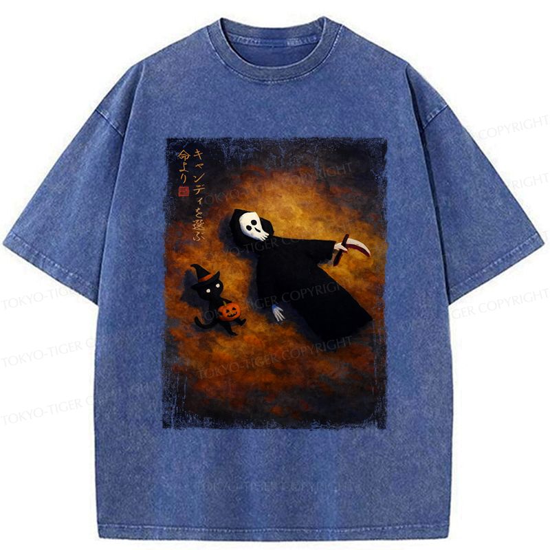 Unisex cotton t-shirt for Halloween