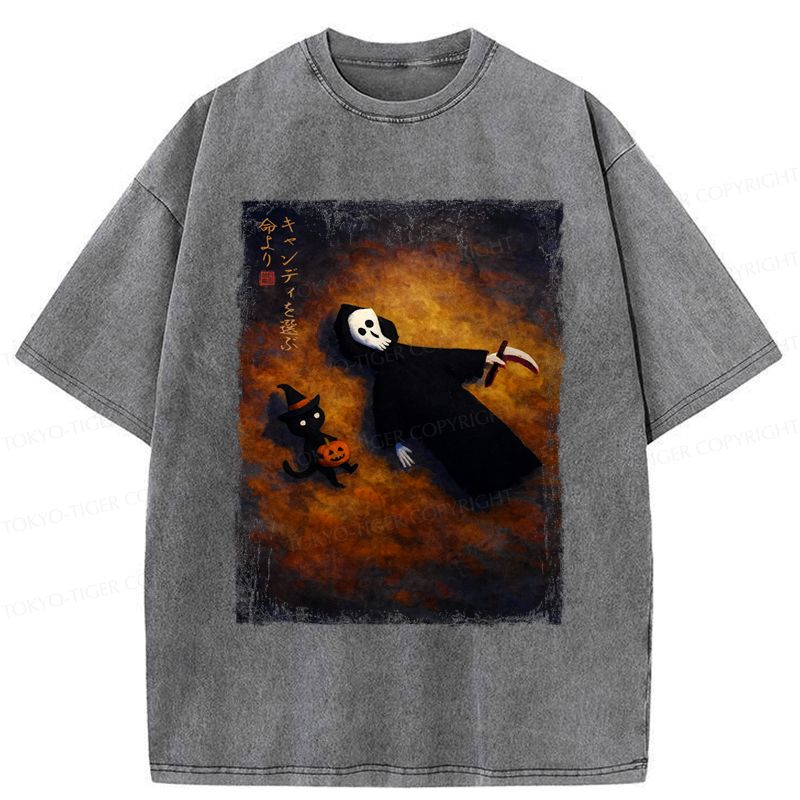 Unisex cotton t-shirt for Halloween