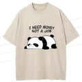 Lazy Panda Oversized Tee for Daily Wear